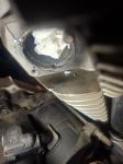 Stripped exhaust stud