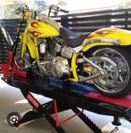 Motorcycle lift nightmare