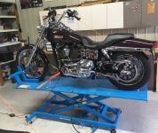 Motorcycle lift nightmare
