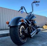 Softail slim wheel conversion 