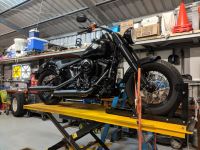 Motorcycle lift nightmare