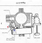 Carby gasket Bendix carby