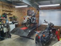 Motorcycle lift nightmare