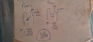 Carby gasket Bendix carby