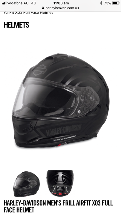 harley davidson frill airfit helmet review